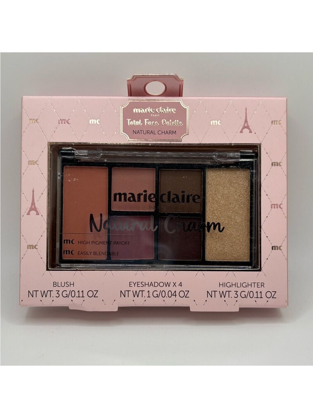 ✨5/$25✨Marie Claire Natural Charm Face Palette - Blush, Eyeshadow, Highlighter